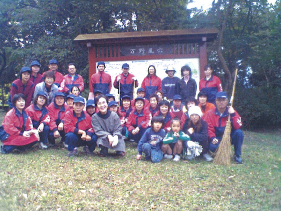 池田公園清掃活動